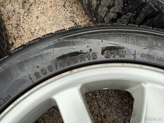 Originální alu kola Peugeot 206 GTI 4x108 R16 - 205/45/16 - 7