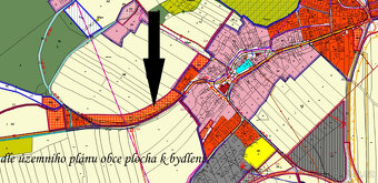 Stavební pozemek, 1300m2, Těškov, o. Rokycany - 7