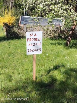 Prodej pozemku 1 621 m2 lukrativní obec v KV. - 7