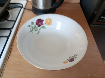 Porcelánové talíře a mísy retro - 7