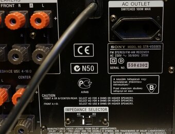 SONY STR V 555 ES HIGH END - 7