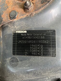Mazda6,2,0tdi, sedan,, 2004 rok, DÍLY - 7