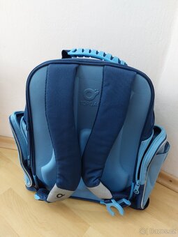 NOVÁ Školní taška Topgal pro prvňáčky modrá - 7