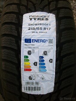 2+2ks zimních na Superb 3 Passat B8 215.55.17 XL - 7