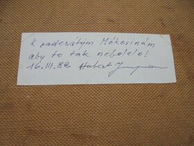 OBRAZ OLEJ  NA  SOLOLITU-HUBERT JUNGMANN - 7