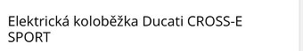 Elektro koloběžka DUCATI - 7