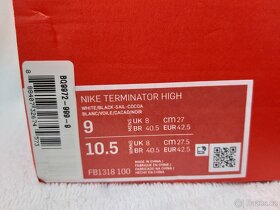Tenisky Nike Terminator High, vel. 42,5 - 7