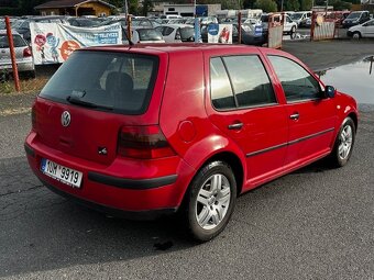 VW Golf IV 1.9TDi 74kw, r.2001, pěkný stav - 7