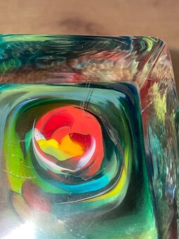 Luxusní váza z hutního skla - Art Glass PRINC - 7