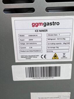 Výrobník ledu GGM GASTRO EWBH345-N. ZÁRUKA - 7