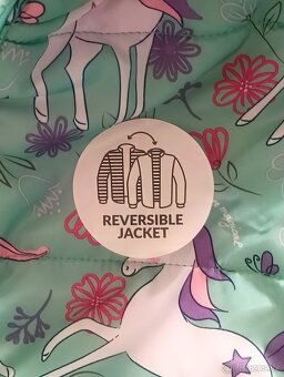 Dětská zimní bunda s kapucí.Zcela NOVÁ s visačkou  Vel. 110 - 7