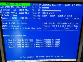 ASUS P5P43TD PRO, LGA775, Q6600, 8GB DDR3 - 7