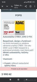 Cybex po vajičku do 5,6 let rostouci - 7
