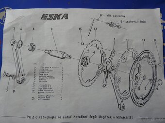 Nepoužité hliníkové kliky Favorit - Eska - 7