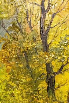 Les s řekou, A.Seif, olej na sololitu, 1110 × 810 mm - 7