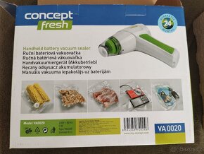 Ruční bateriová vakuovačka Concept Fresh - 7