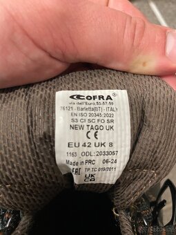 Svářecské boty New Tago MOST č. 42 - 7