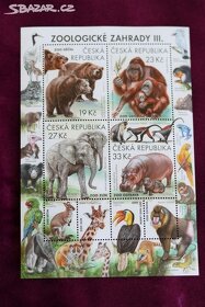 Krásné poštovní známky - aršíky 10 druhů - 7