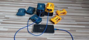 Rychonabíječka USB+C,pro Aku DeWalt18V/Makita18V. - 7