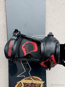 Snowboard NIDECKER včetně vázání, 158 cm + boty - 7