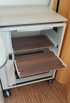 Psací stůl + skříňka - 7