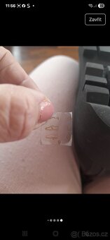 Prodám kožené kotníkové zimní boty s květinovou aplikaci - 7