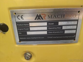 Minibagr pásový Machpro 30mth - 7
