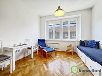 Pronájem byty 1+kk, 22 m2 - Brno - Veveří, ev.č. 00754 - 7