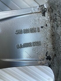 Zimní kola Audi A8 8x18 ET28, zimní pneu 235/55/18 - 7