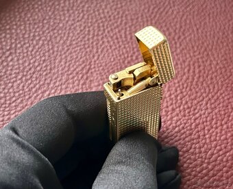 🔥 Dunhill Rollagas Zapalovač 60' léta, vzor Diamond 🇨🇭 - 7