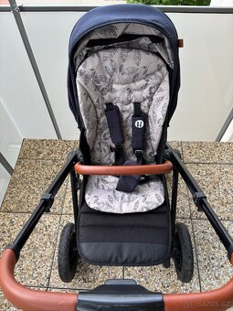 Kočárek kombinovaný PETITE&MARS 2v1 Trails Anthracite Blue - 7