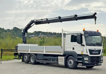 MAN TGS 26.460 - 6x2 - Valník + HR-HIAB X-HIDUO 188B-3 - 7