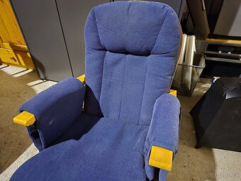 Křeslo Houpací 80x65 výška 44 cm - 7