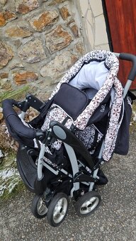 Dvojkočárek chic 4 baby tandemový - 7