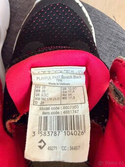 Dětské botasky na suchý zip Decathlon 28 - 7