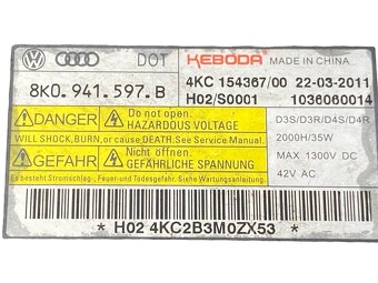 Pravý xenon LED denní svícení 3AB941752 VW Passat B7 2012 - 7