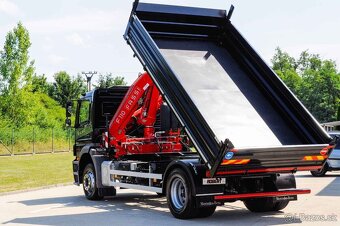 MERCEDES AXOR 1829 - 19T TŘÍSTRANNÝ SKLÁPĚČ HYDRAULICKÁ RUKA - 7