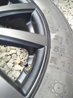 17" letná sada TOYOTA AVENSIS + TPMS. - 7