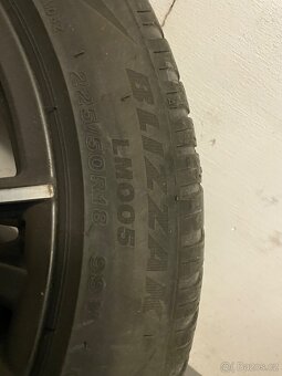 BMW 18” alu kola se zimními pneumatikami Bridgestone Blizzak - 7