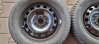 Plechové disky VW Troc 5x112 6x16 ET43 205/60r16 zimni - 7