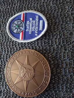 Policejni odznak+nášivka - 7