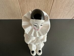 Porcelánová soška Pierot - 7