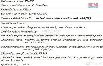 Prodej pozemku k bydlení, 1109 m², Hřibiny-Ledská - 7
