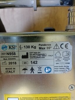 Schodolez pro invalidní vozík. - 7
