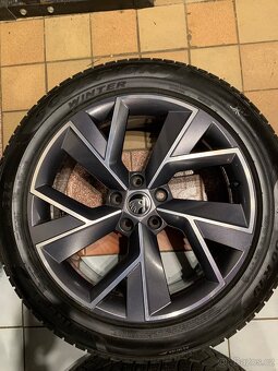 Alu kola Škoda R19 5X112 ZÁNOVNÍ ZIMNÍ PNEU 235/50 R19 - 7