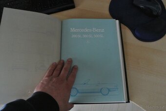 Prospekty Mercedes-benz historicke, svázané, 60-90 leta - 7