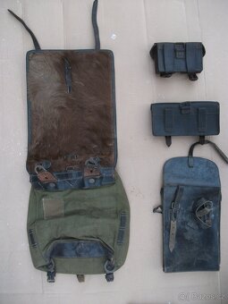 uniforma ČSLA,  VB, plyn. maska, mapník, strážní boty.. - 7