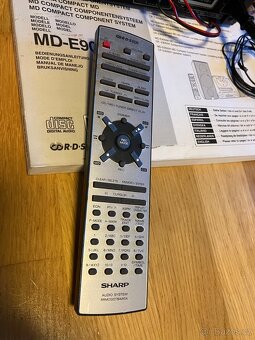 Minidisc MDLP stylovy Hifi system Sharp MD-E9000H - 7