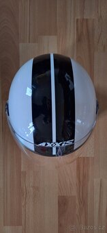 Přilba na motorku otevřená Axxis vel. S, jako NOVÁ - 7