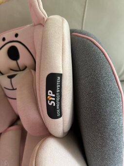 Otočná autosedačka TWT Plus ISIZE BUF BOOF Pink - 7